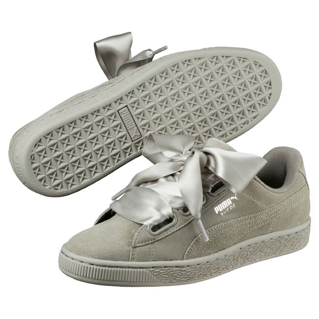 puma suede grise femme