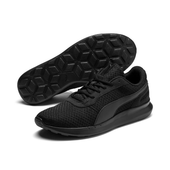 PUMA ST Activate shoes, Colour: black, black, Material: Upper: mesh, Midsole: EVA, Sole: rubber