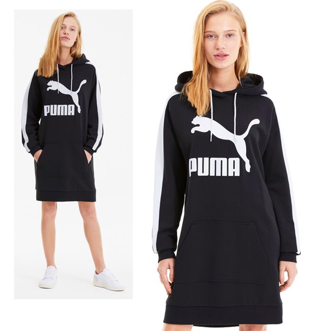 PUMA Classics T7 Hooded dress