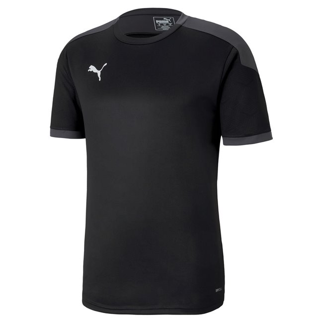 PUMA teamFINAL 21 Training T-shirt, Color: black, Material: 100% polyester