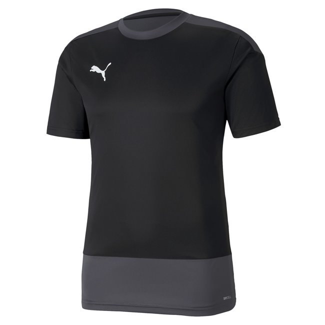 PUMA teamGOAL 23 Training Jersey men T-Shirt, Colour: black, gray, Material: polyester