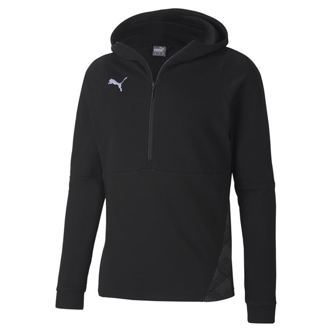 PUMA teamFINAL 21 Casuals sweatshirt, Color: black Material: 68% cotton 32% polyester