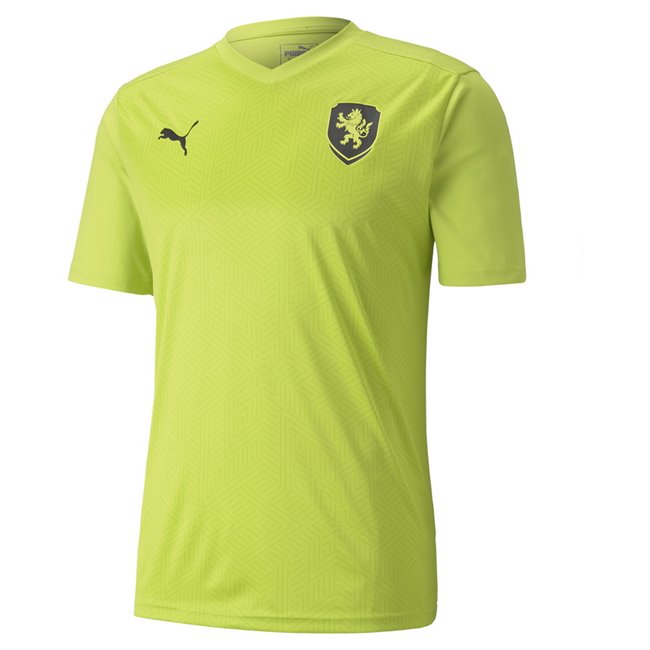 PUMA Czech National Team Away Shirt B2B T-shirt, Color: citrus, Material: 100% polyester