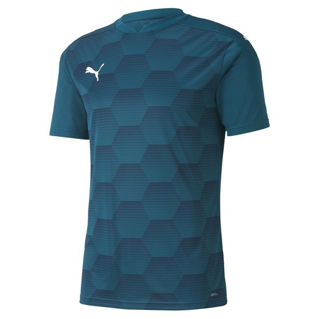 PUMA teamFINAL 21 Graphic T-shirt, Color: blue Material: 100% polyester