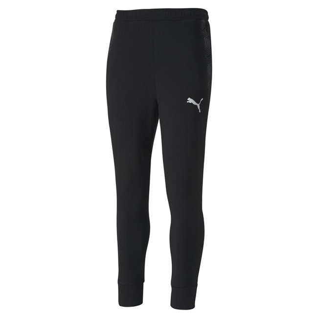 PUMA teamFINAL 21 Casuals trousers, Color: black Material: 68% cotton 32% polyester