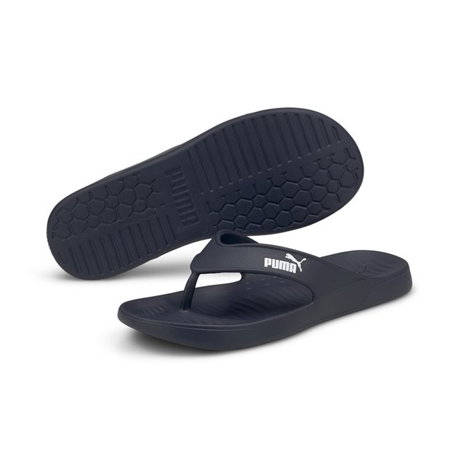 PUMA Aqua Flip slippers, Colour: dark blue, white, Material: Upper: EVA, Sole: EVA