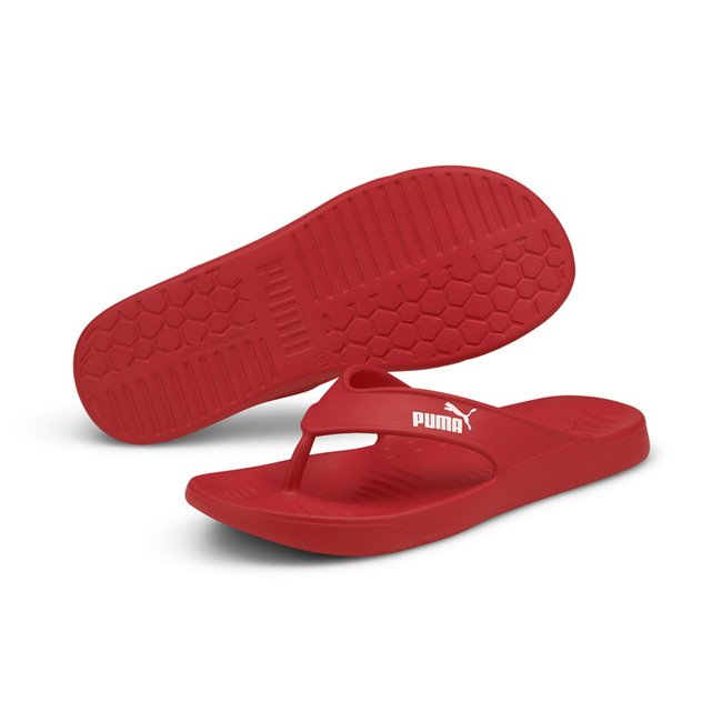 PUMA Aqua Flip slippers, Colour: red, white, Material: Upper: EVA, Sole: EVA