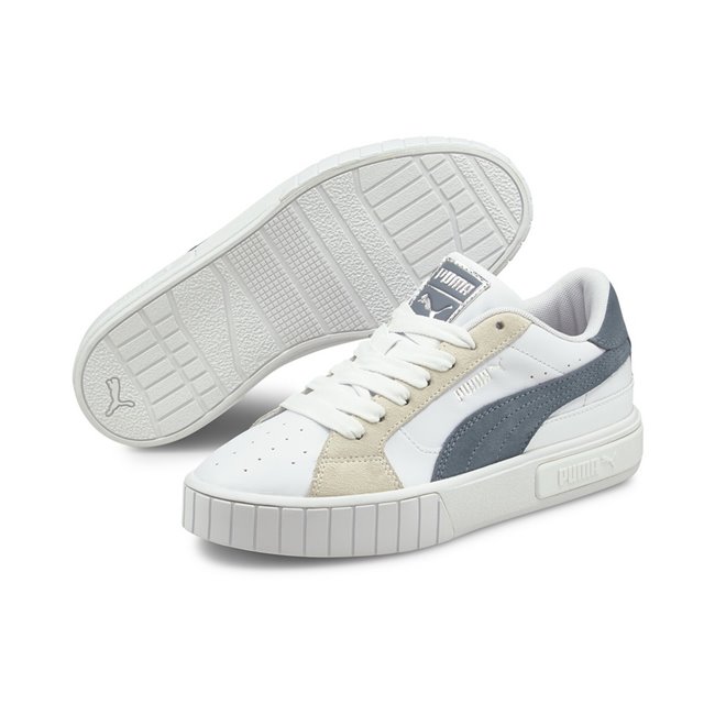PUMA Cali Star Mix Wns, Color: white, Material: synthetic leather, rubber