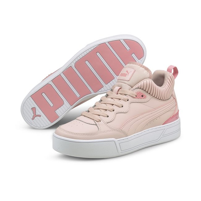 PUMA Skye Demi, Color: beige-pink, Material: synthetic leather, rubber