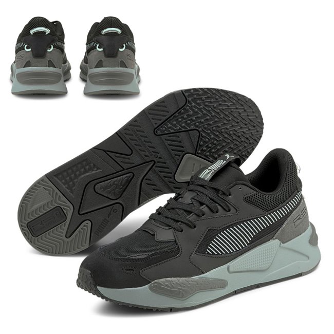 PUMA RS-Z College, Color: black, Material: mesh, leather, rubber