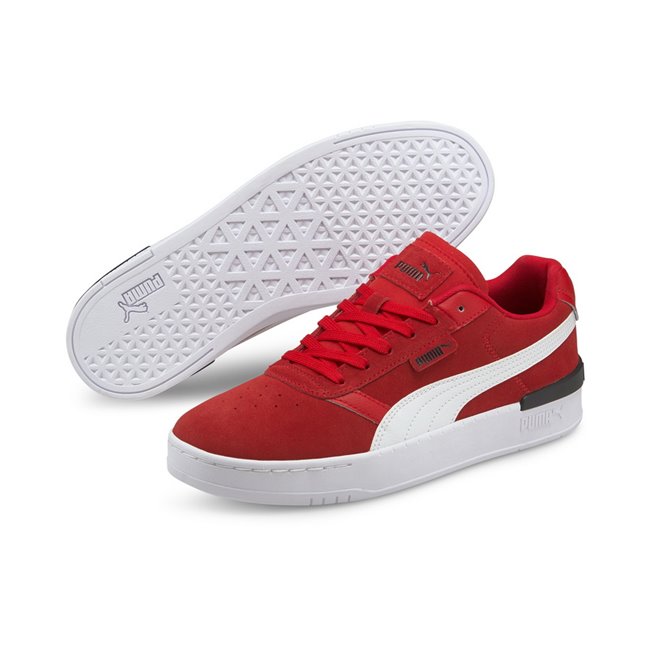 PUMA Clasico SD, Color: red, Material: leather, rubber