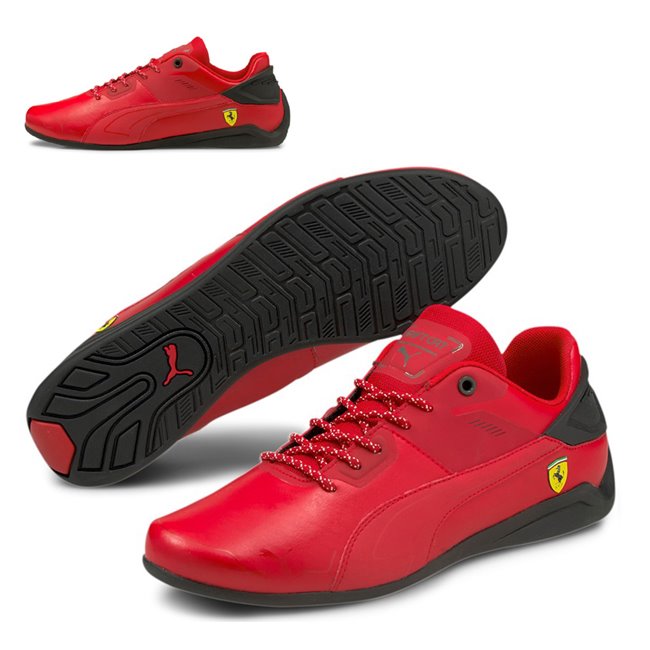 PUMA Ferrari Drift Cat Delta, Color: red, Material: synthetic leather, rubber