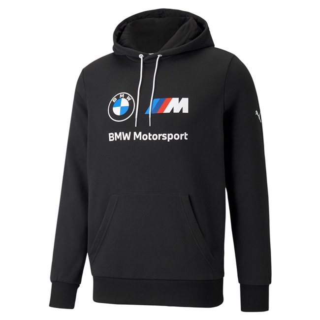 PUMA BMW MMS ESS Fleece Hoodie, Color: black, Material: cotton, polyester