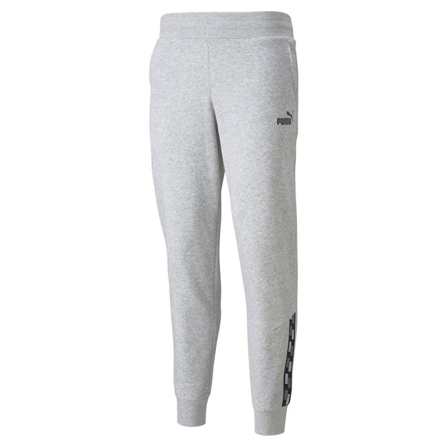 PUMA POWER Pants, Color: gray, Material: cotton, polyester