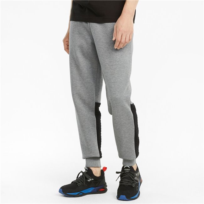 PUMA BMW MMS Sweatpants CC, Color: gray, Material: cotton, polyester