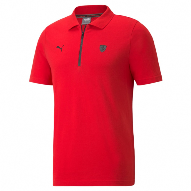 PUMA Ferrari Style Polo, Color: red, Material: cotton