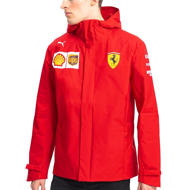 PUMA Ferrari SF Team Jacket, Color: red, Material: nylon