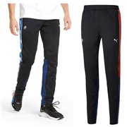 BMW MMS T7 Track men's trousers, Color: black, Material: polyester, cotton