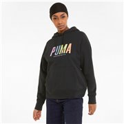 PUMA SWxP Graphic Hoodie TR women's sweatshirt