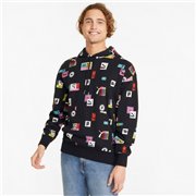 PUMA Brand Love AOP Hoodie TR men´s sweatshirt