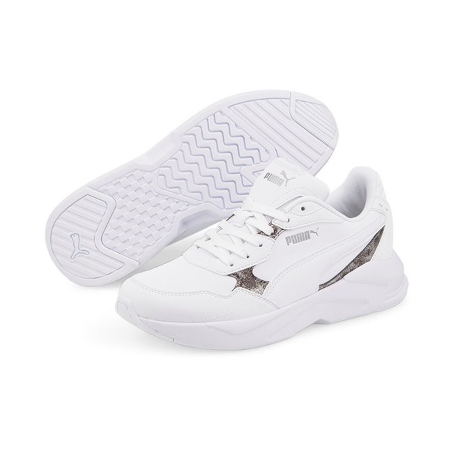 PUMA X-Ray Speed Lite Wns Raw Metallics ladies shoes, Color: white, Material: Upper: mesh, synthetic leather, synthetic leather, Midsole: IMEVA, Sole: rubber