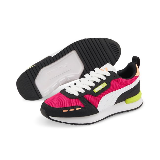PUMA R78 shoes, Color: pink, Material: Upper: mesh, synthetic leather, synthetic leather, Midsole: EVA, Sole: rubber