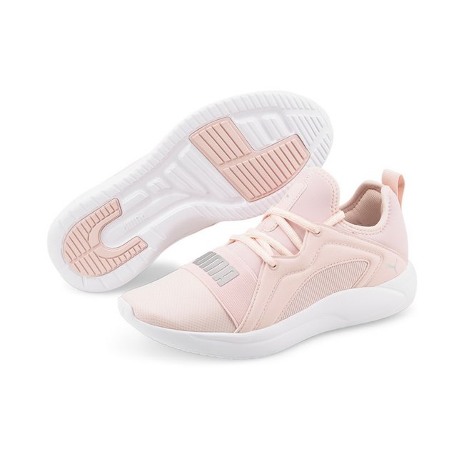 PUMA Resolve Street Spark shoes, Color: pink, Material: Upper: mesh, fabric, Midsole: N / A, Sole: rubber