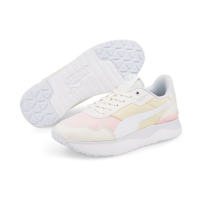 PUMA R78 Voyage ladies shoes, Color: gray, Material: Upper: nylon, synthetic leather, Midsole: EVA, Sole: rubber