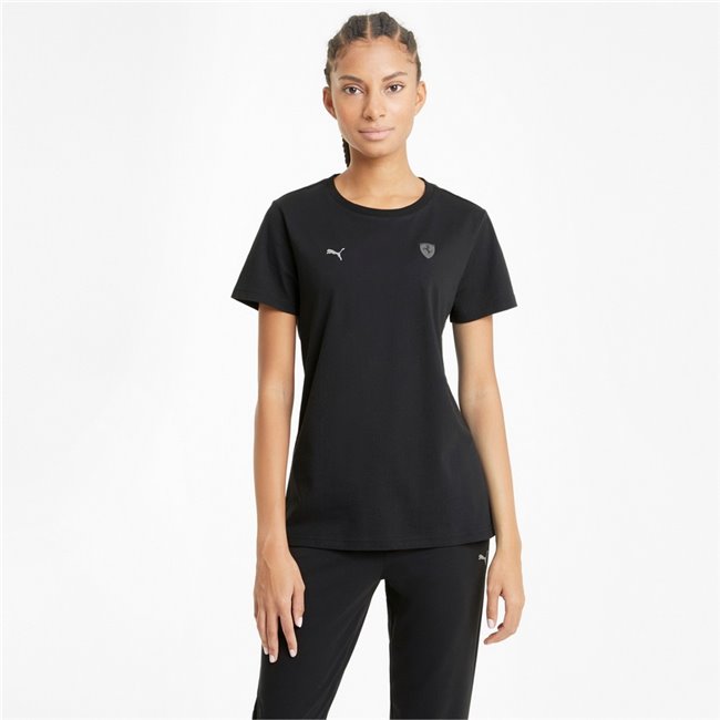 Ferrari Style Wmn Shield Women's T-Shirt, Color: black, Material: cotton
