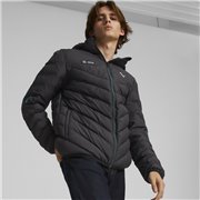 Mercedes MAPF1 MT7 EcoLite Dwn Jacket men's winter jacket, Color: black, Material: polyester